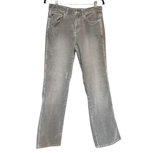 Vintage Polo Jeans 90’s Grey Corduroy Pants Soft | Women’s Size 8